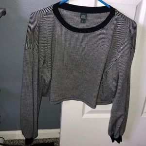 Long sleeve stripped shirt